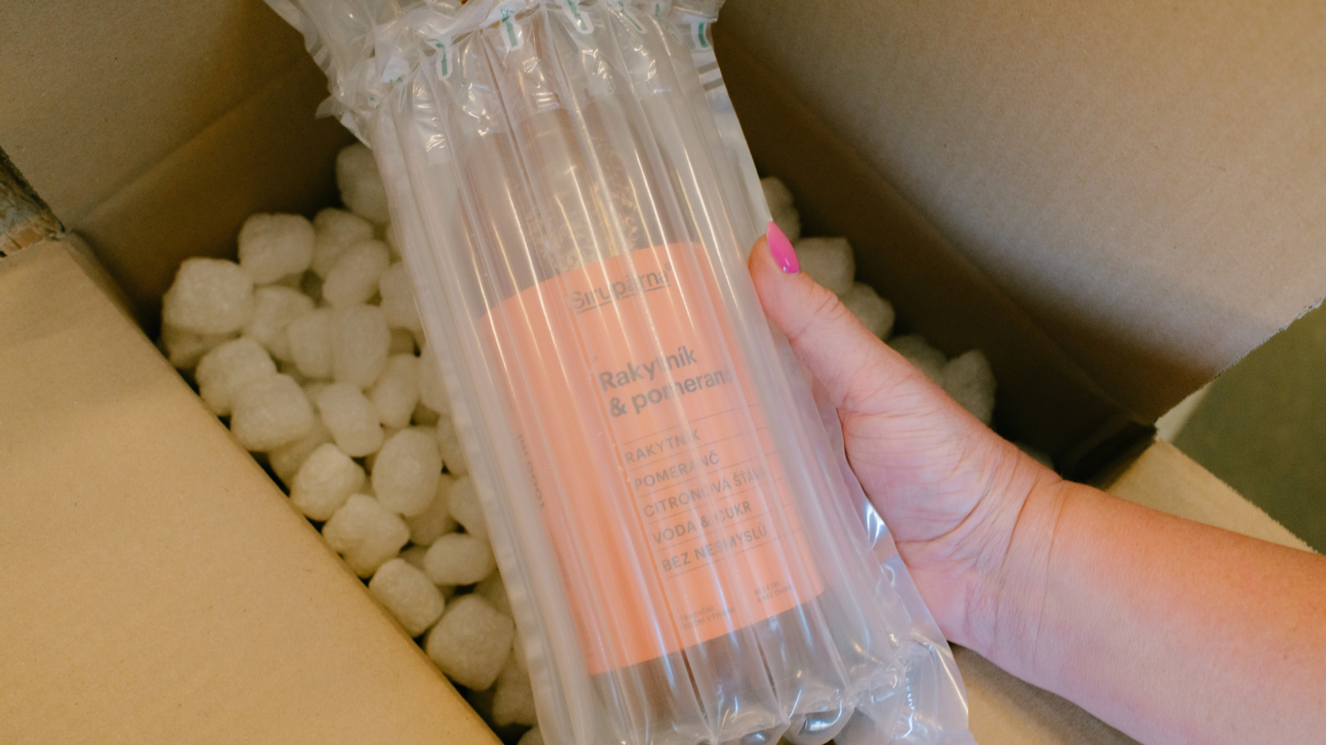 Jak balíme naše sirupy